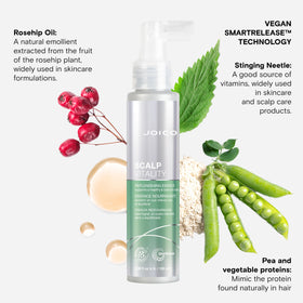 Joico Vegan SmartRelease tech uses plant protein for hair support.