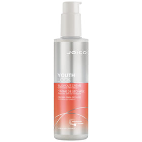 Joico YouthLock Blowout Crème bottle pump for easy, even application and shine.