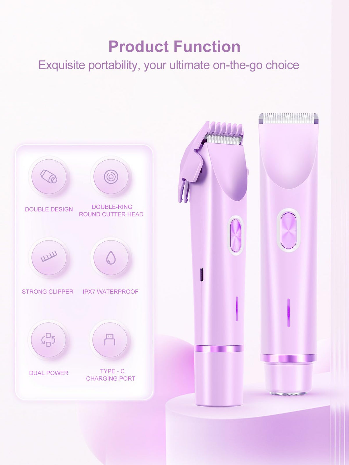 Joigivit dual-ring contouring foil captures short hairs efficiently