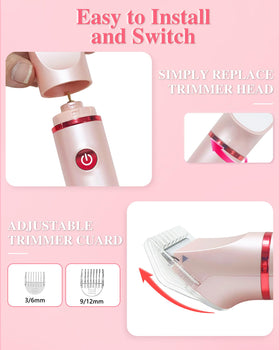 JOLALIA compact travel design fits in a bag for quick touch-ups.
