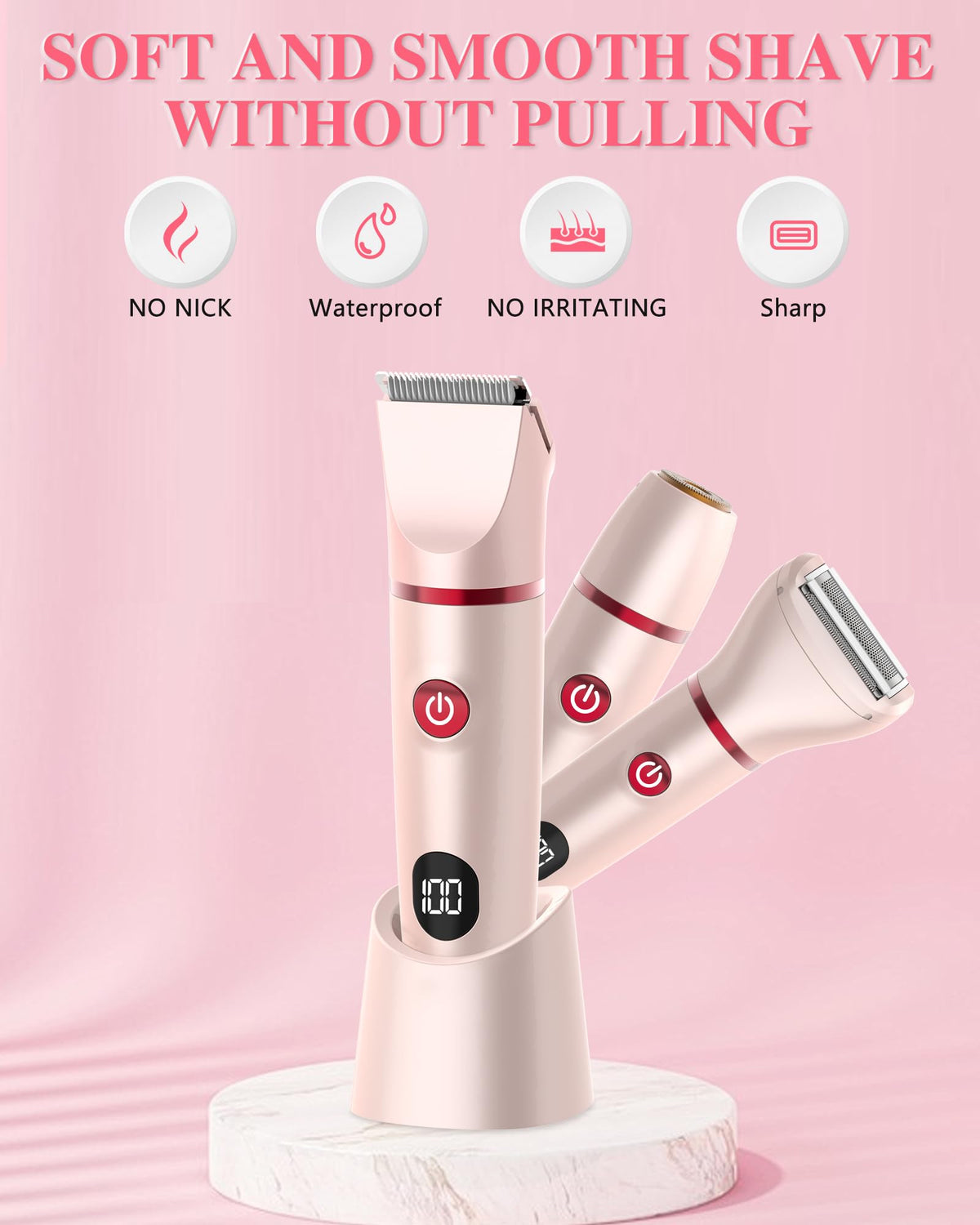 JOLALIA cleaning brush aids easy maintenance after use.