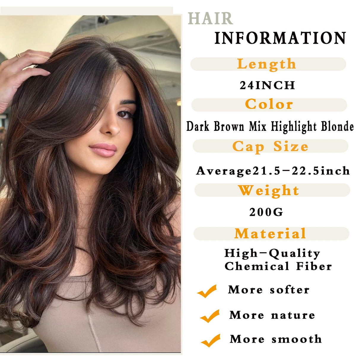 Jolelyne adjustable cap wig detail shows secure comfortable fit