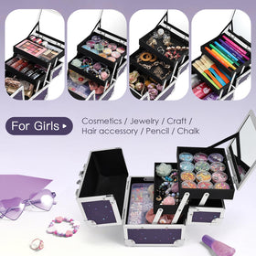 Joligrace aluminum structure offers durable protection as a growing kids' treasure box.