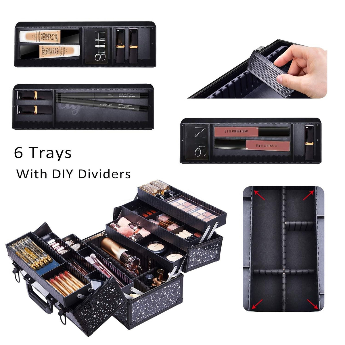 Joligrace deep bottom compartment provides easy access to larger items.
