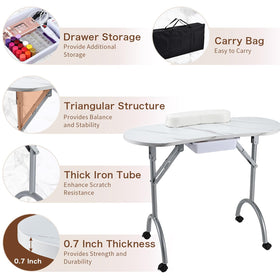 Joligrace detachable armrest cushions reduce wrist strain during sessions.