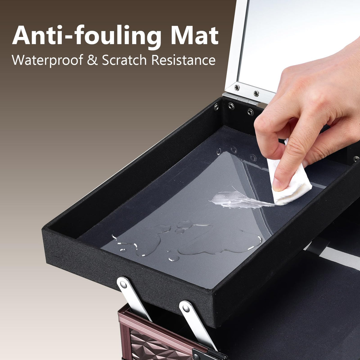 Joligrace stainproof bottom simplifies cleaning and keeps trays looking fresh