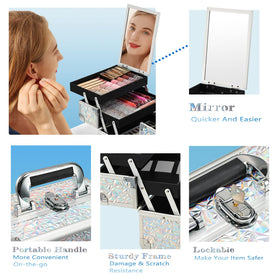 Joligrace tray bottom and case with stainproof film for easy cleaning