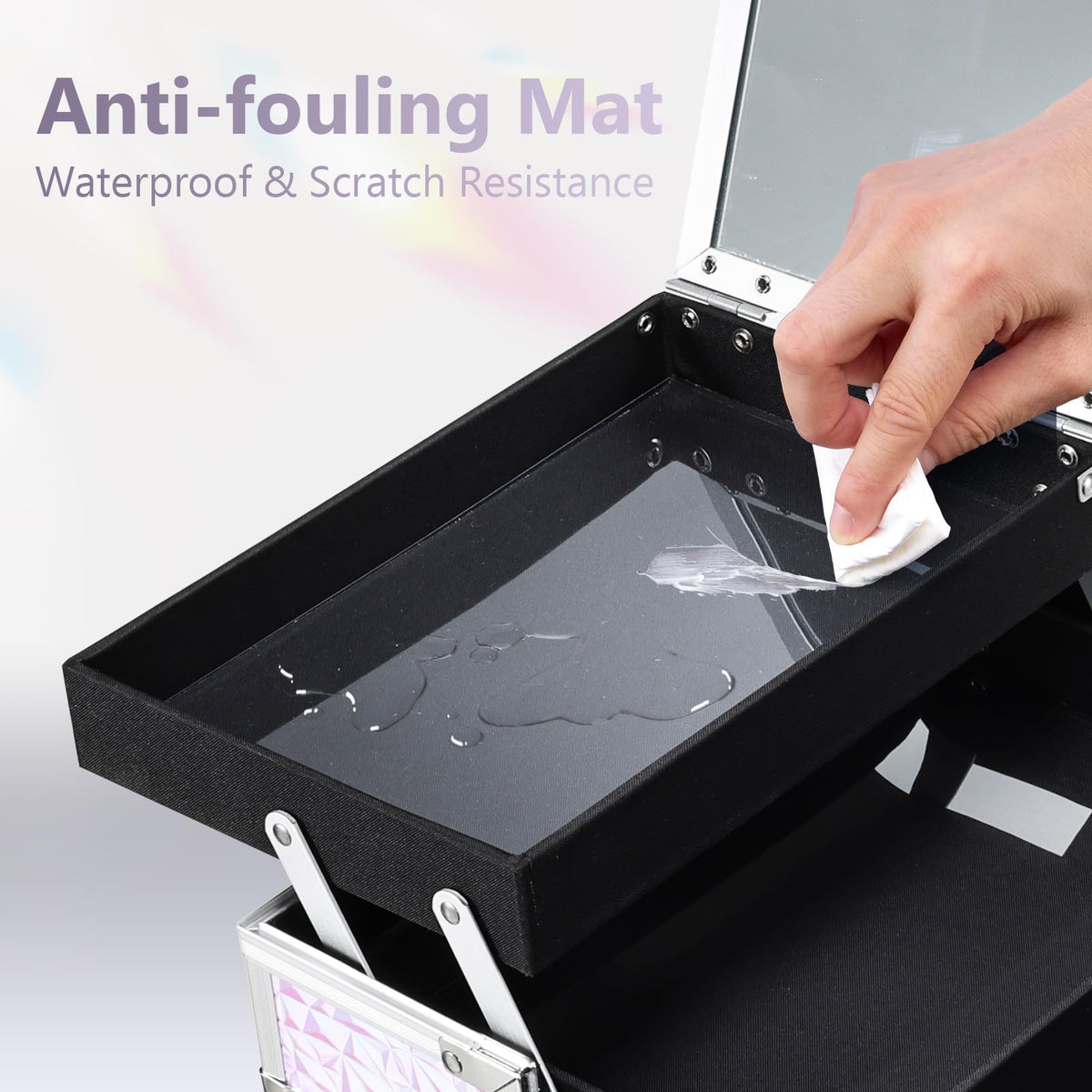 Joligrace waterproof glitter surface resists moisture with a premium look.