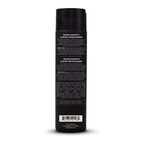 Jon Renau Argan Smooth Conditioner packaging displays premium conditioning formula.