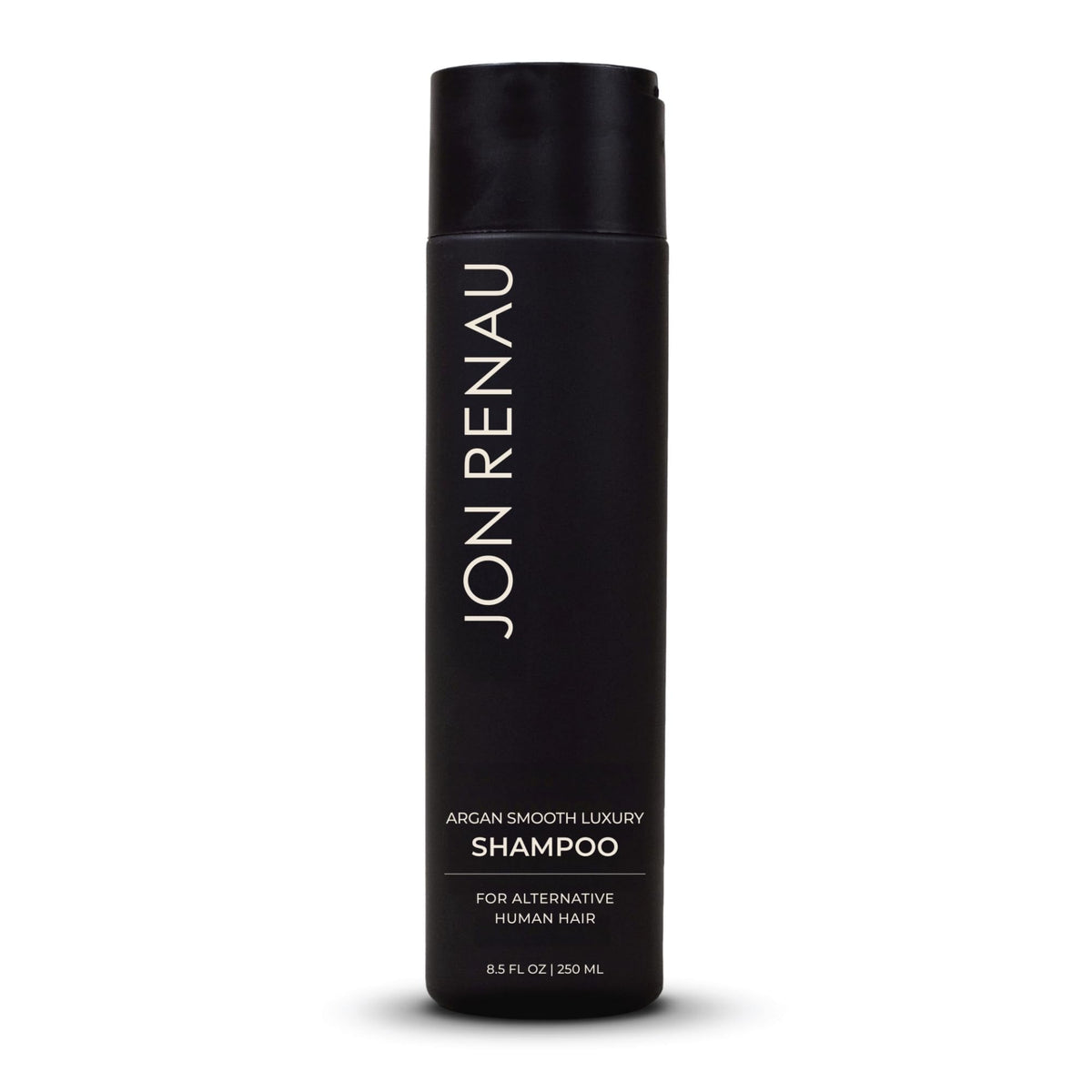 Jon Renau Argan Smooth Lather demonstrates a gentle cleanse for moisturized wig hair.