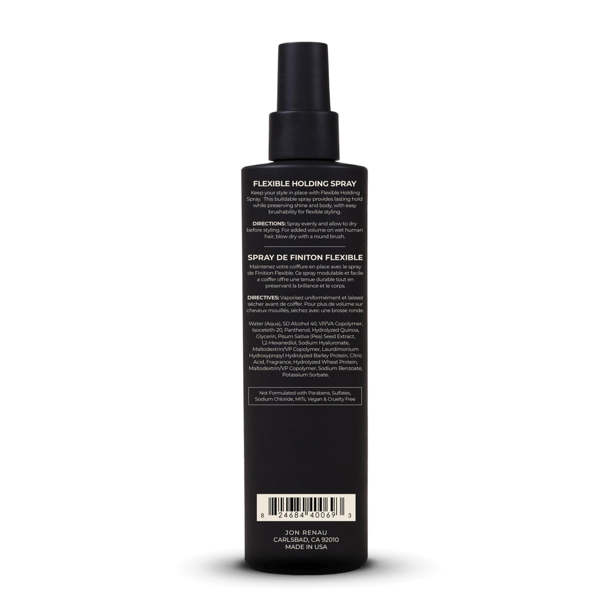 Jon Renau Flexible Holding Spray adds shine while preserving texture and shape.
