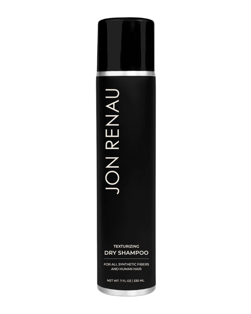 Jon Renau texturizing dry shampoo bottle front shows oil control for wigs.
