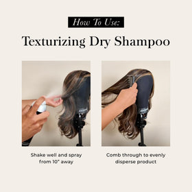 Jon Renau dry shampoo closeup shows invisible finish on hair pieces.