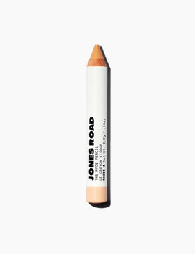 Jones Road The Face Pencil Shade 03 swatches reveal yellow undertones for fair skin.