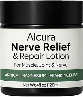 JONKEYPENY Alcura Relief Cream bottle for daily application and skin comfort.