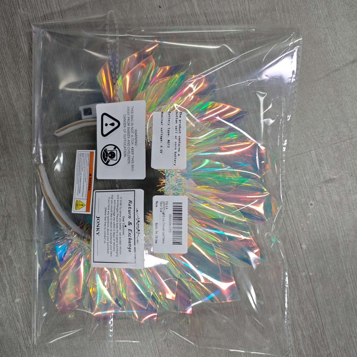 JONKY glow crown is a ready-made gift for special occasions.