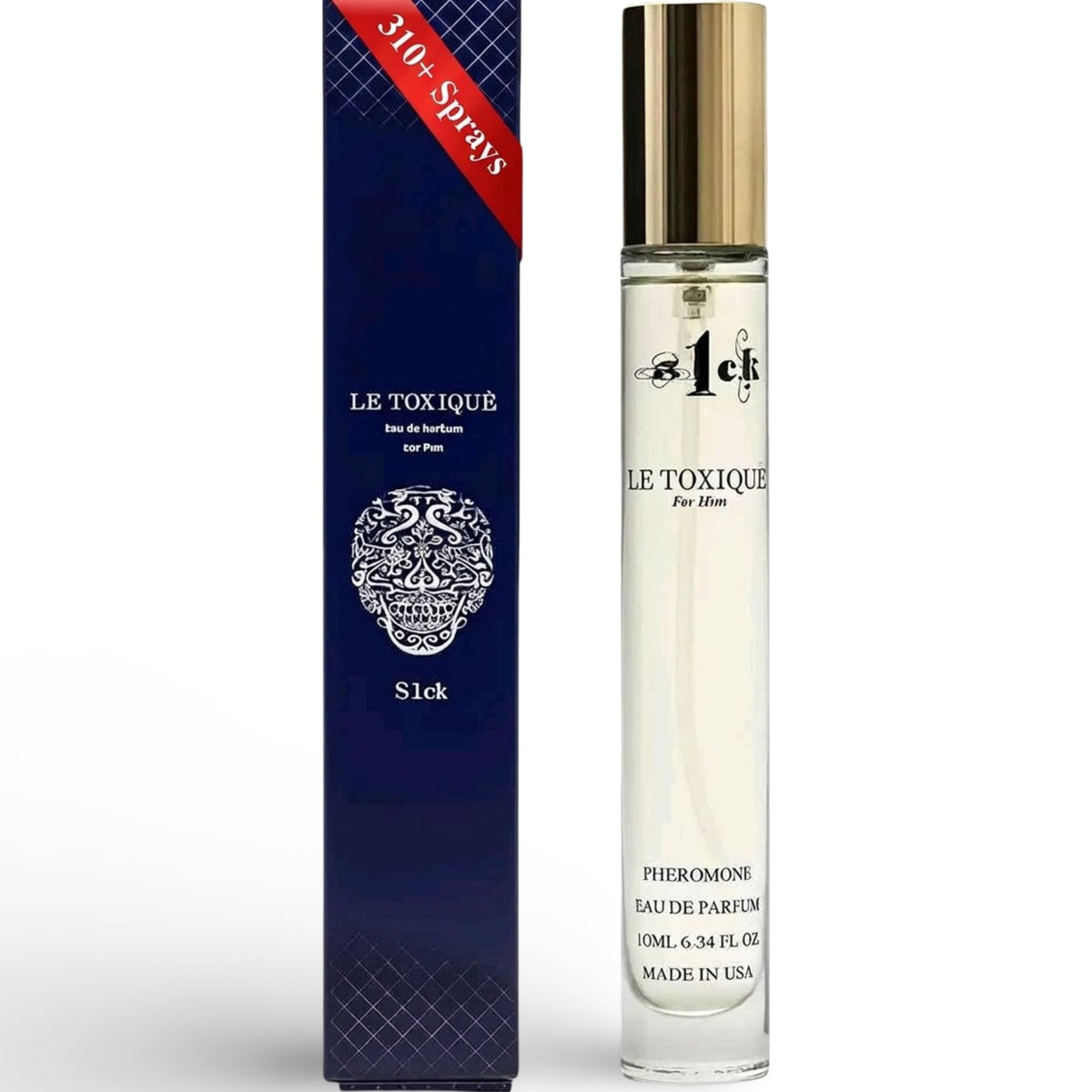Jonny Truelove S1CK Le Toxique bottle closeup showing premium packaging