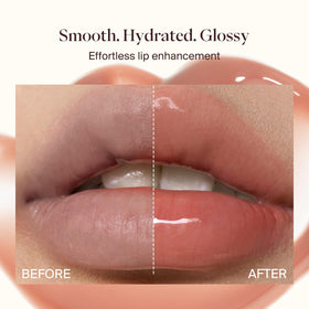 Joocyee Glazed Gloss close-up texture shows smooth, non-sticky finish.