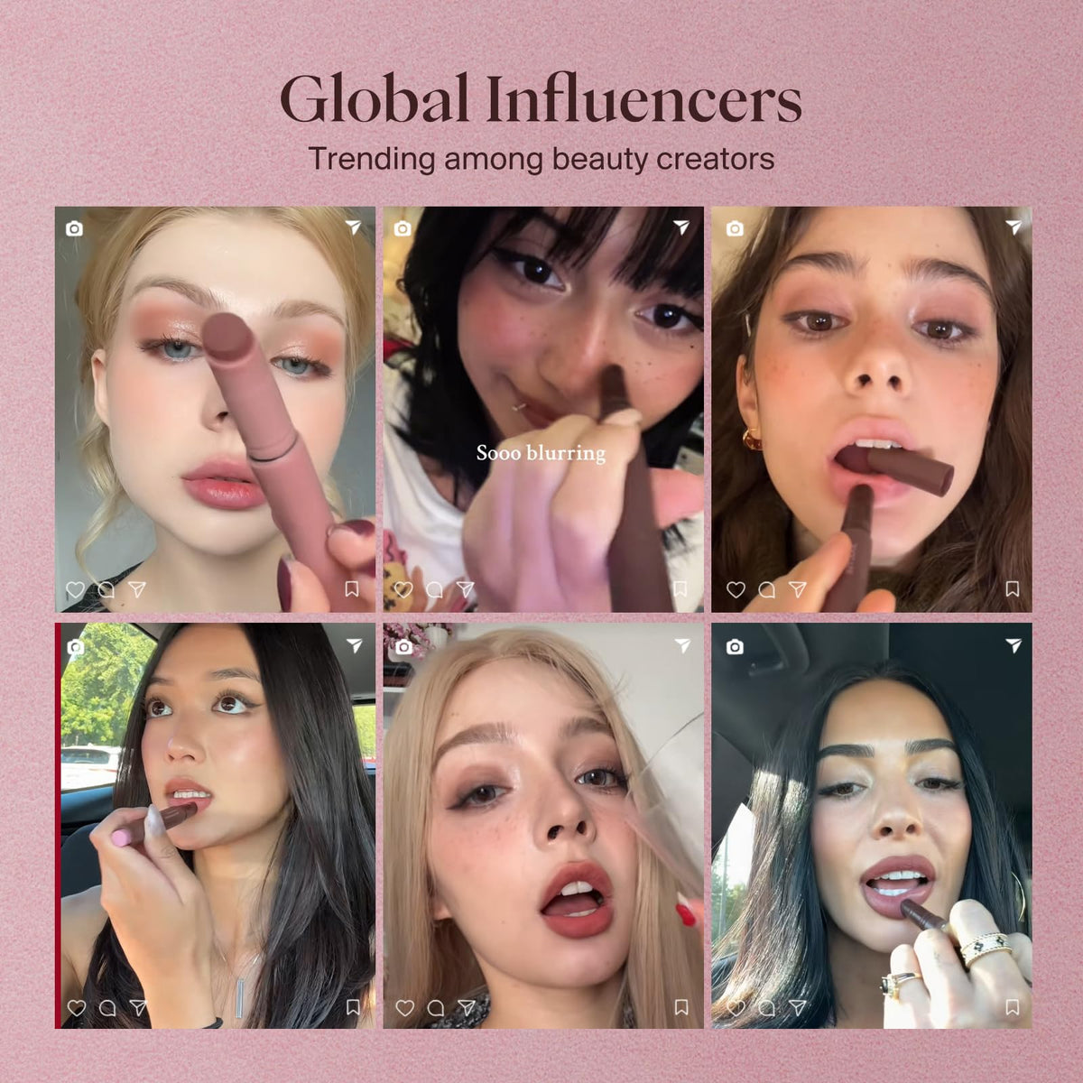 Joocyee Velvet Rouge Lip Pencil showcasing everyday chic lip color