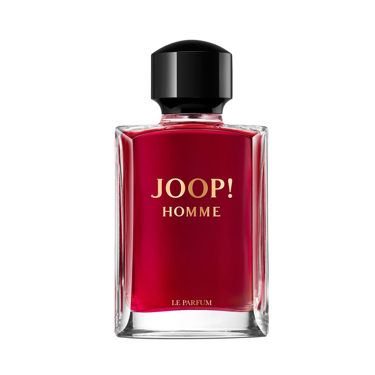 Joop! Homme Le Parfum for Men bottle front view showing iconic design and bold fragrance presence.