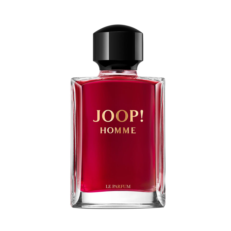 Joop! Homme Le Parfum for Men bottle front view showing iconic design and bold fragrance presence.