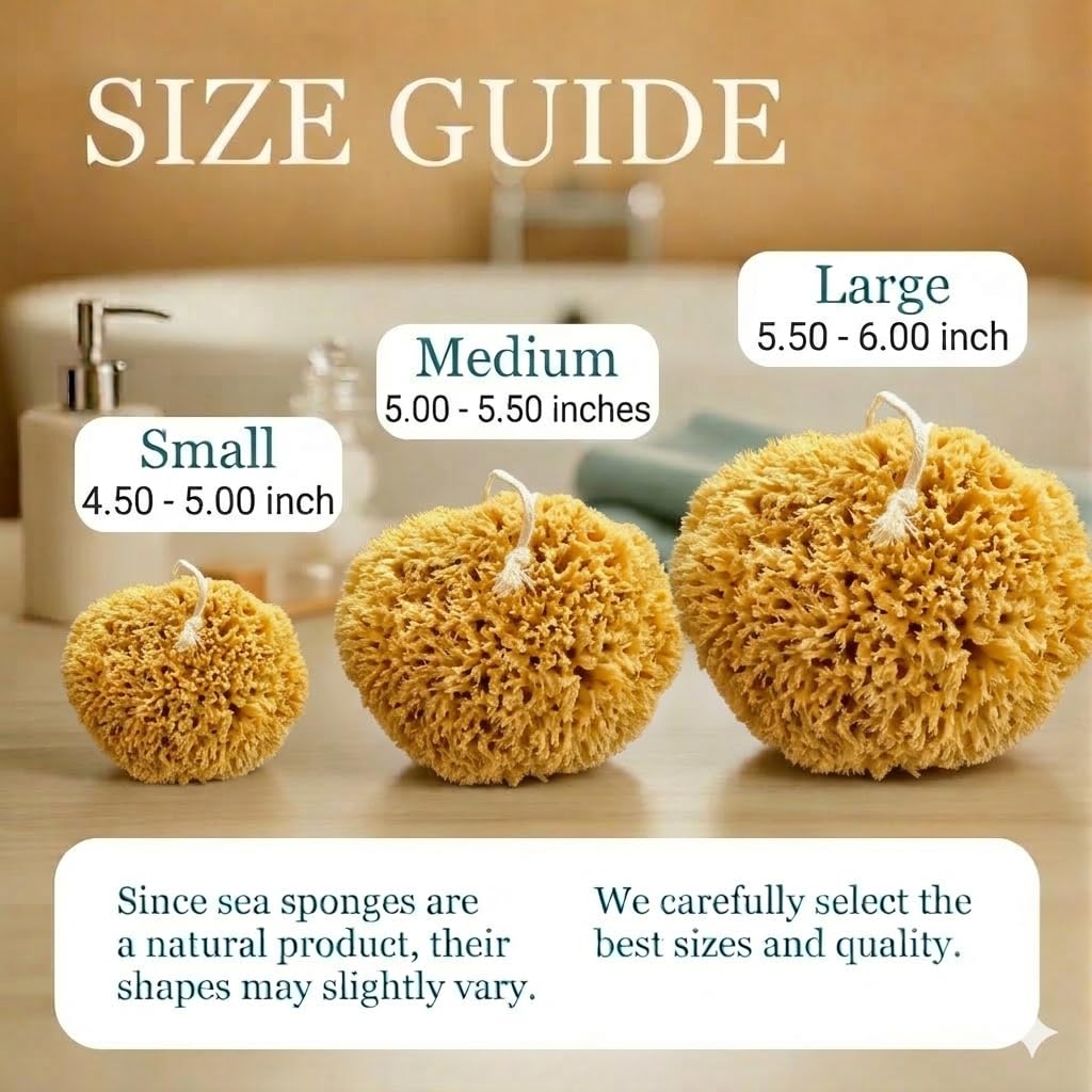 Jordan Benedict sea sponge with soft wet texture ideal for delicate skin