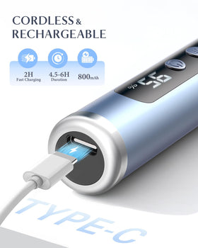 Includes 12 drill bits for shaping, filing, and refining nails.