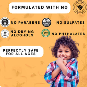 J'Organic Solutions chemical-free formula keeps curls soft and tangle-free.
