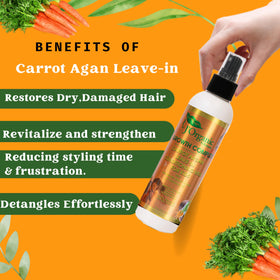 J'Organic Solutions curly hair detangler with Jamaican Black Castor and coconut oils.