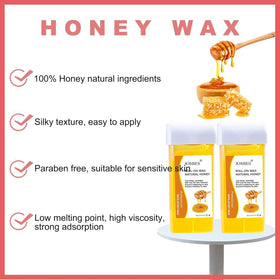 JOSBES portable wax warmer for convenient at-home waxing sessions.