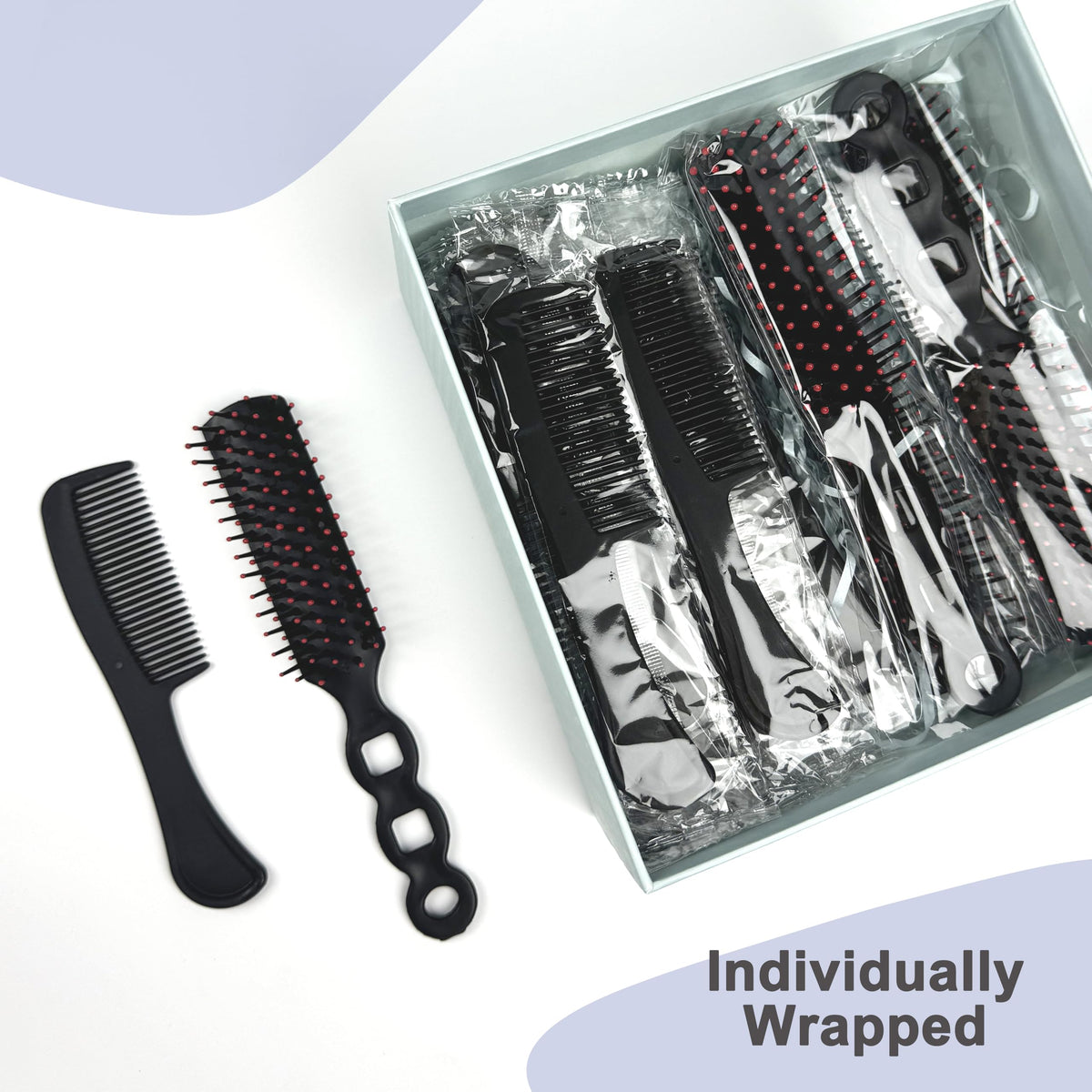 JoseHana compact haircomb 6 inches, lightweight and portable.