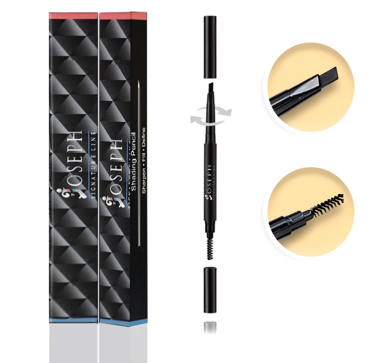 Joseph Signature Line four color options to match natural hair.