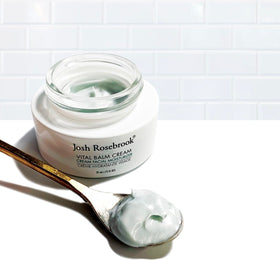 Josh Rosebrook Vital Balm Cream application routine demonstrates easy step.