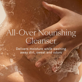 Josie Maran Sugar Balm Scrub texture highlighting light exfoliation and hydration.
