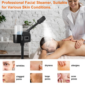 Jostzhxin steamer head rotates 360 degrees for flexibility