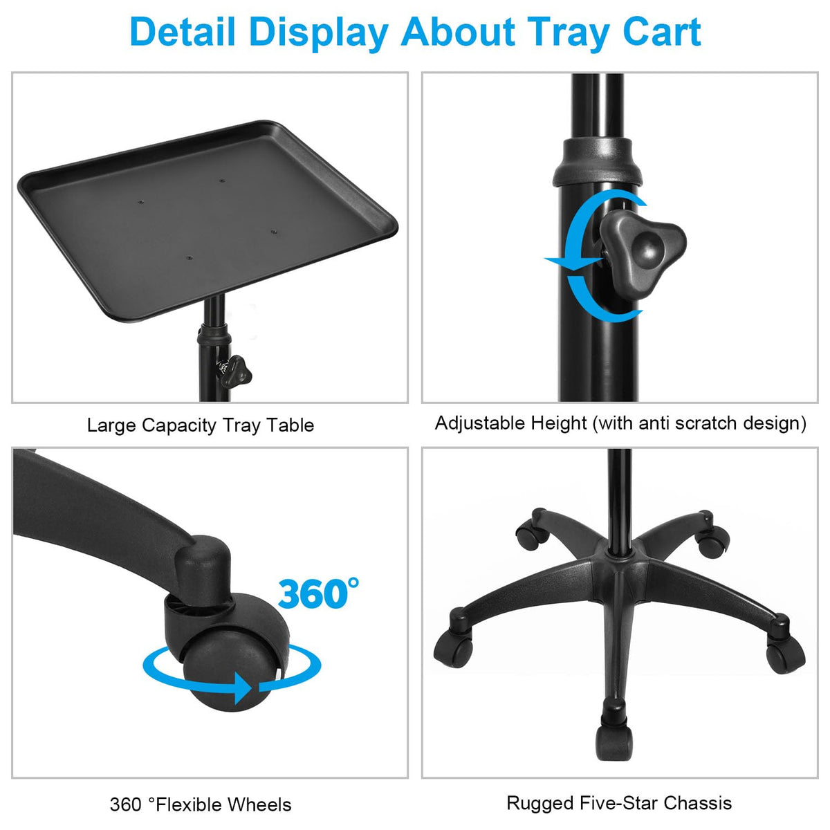 JOSTZHXIN removable tray enables quick cleaning after sessions.