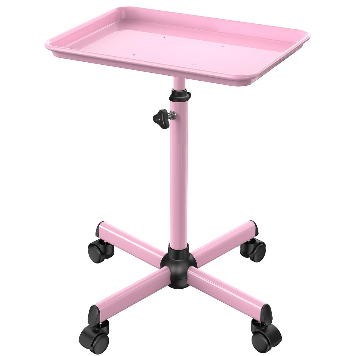 JOSTZHXIN salon tray cart with large capacity tray for tools and supplies.
