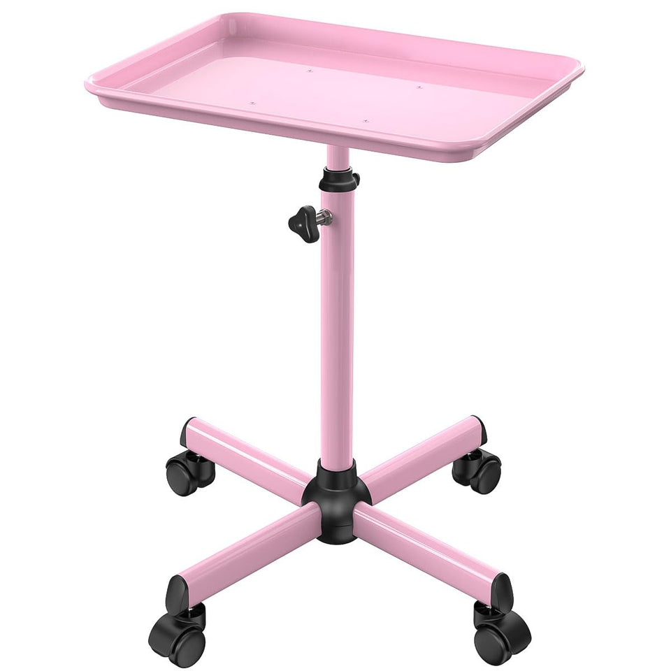 JOSTZHXIN salon tray cart with large capacity tray for tools and supplies.