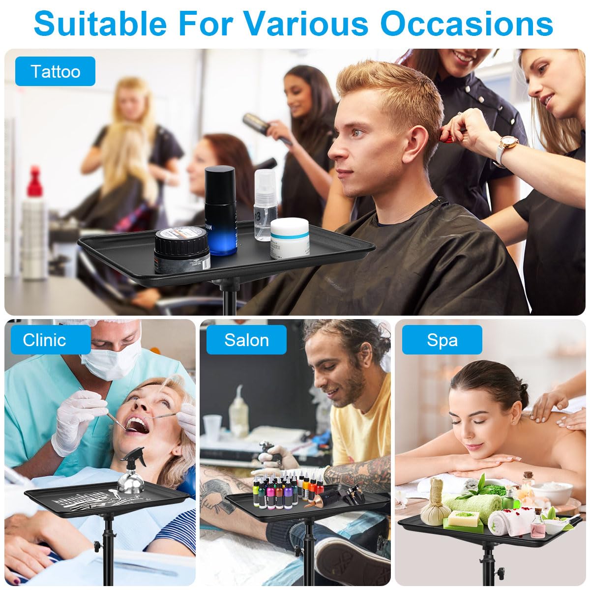 JOSTZHXIN telescopic height adjustment supports versatile styling setups.
