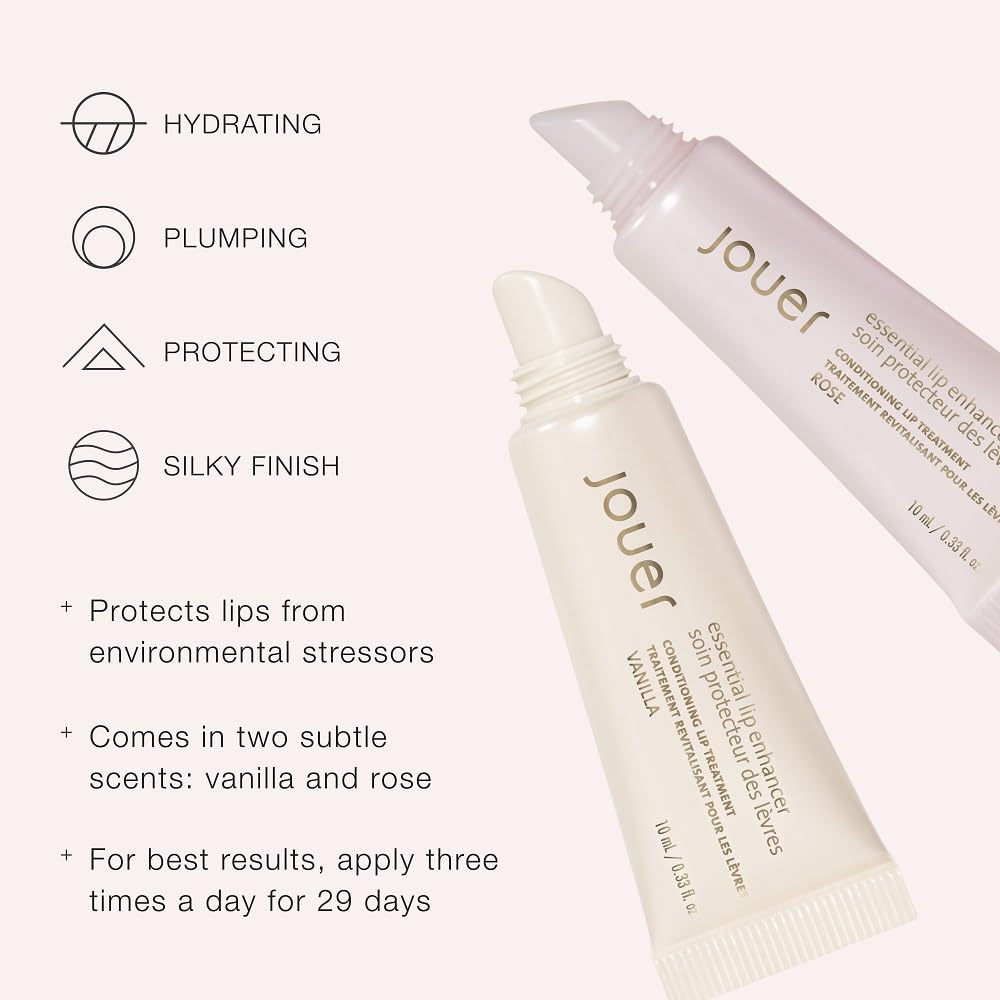 Jouer Essential Vegan Lip Enhancer jojoba oil ingredient highlight