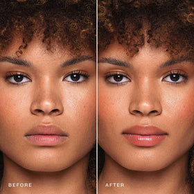 Jouer Lip Care with jojoba oil and shea butter nourishes lips.