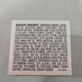 Jouer Luminize shea butter provides deep hydration for delicate eye skin.