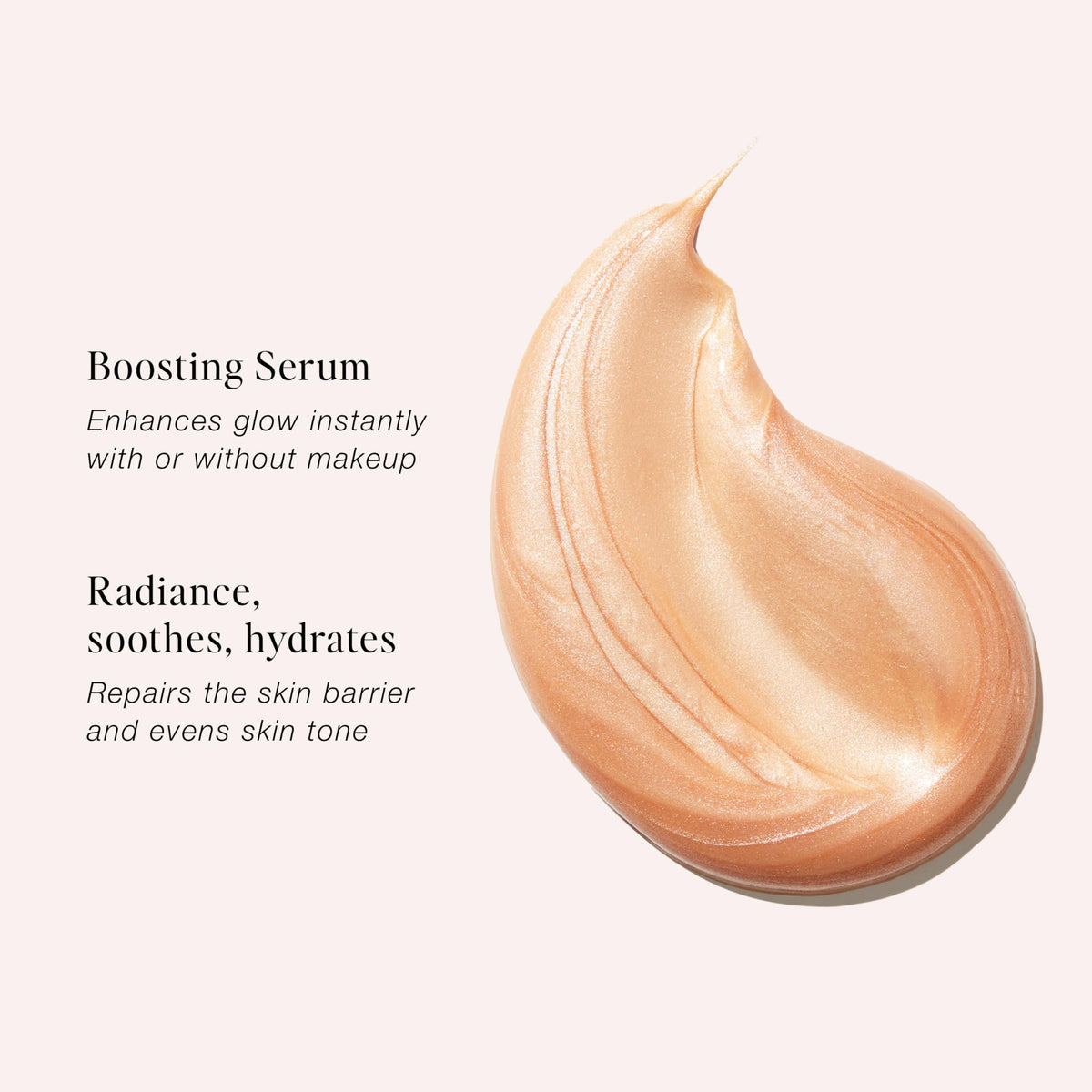 Jouer Glow Drops applied to cheekbones for a natural highlight