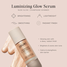Jouer Glow Drops mixed with moisturizer for a customizable glow