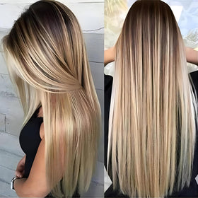 JOUKAYEA wig side view highlights smooth movement