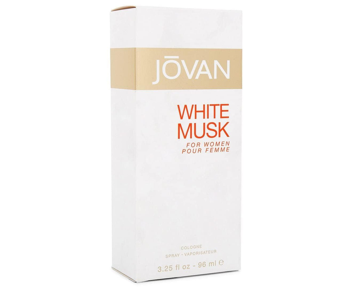 Floral accord visual highlighting jasmine and honeysuckle in Jovan White Musk