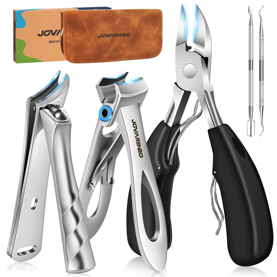 Jovareneo large podiatrist toenail clipper trims thick nails with precision.