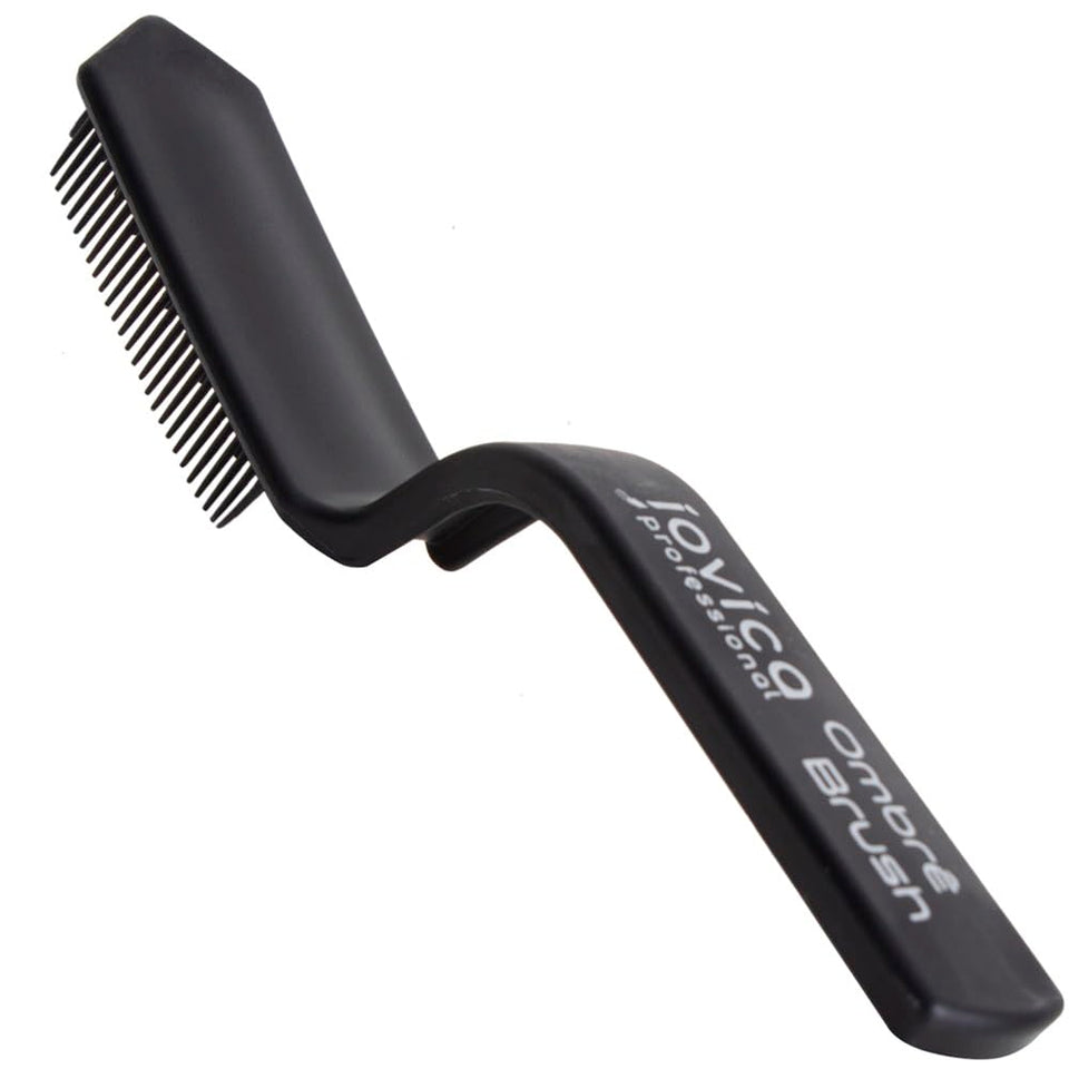 Jovica Ombre Hair Dye Brush angled application for seamless color transitions.