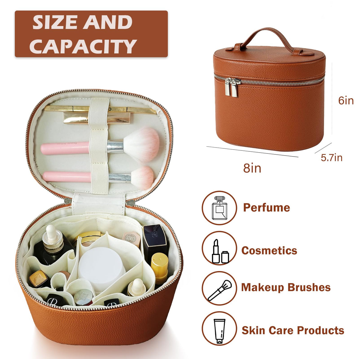 JOVOLIFE case with removable washable compartment for easy cleaning