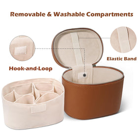 JOVOLIFE case interior with velvet dividers for flexible organization